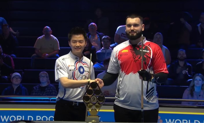 Eklent Kaçi and Ko Pin Yi in World Pool Masters 2023