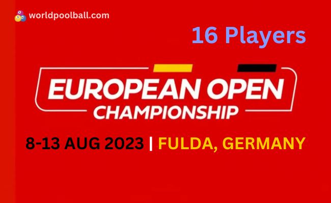 16 Players Remain 2023 European Open Pool Championship